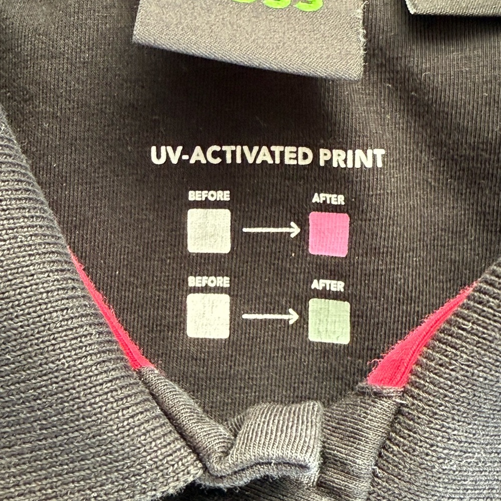 Boss Black Polo Shirt with White and Red Details - Picture 4 of 4